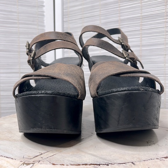 Freebird Ali wood clog sandals 39. 8.5 9 - Picture 5 of 13